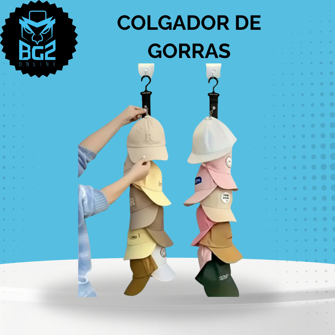 COLGADOR DE  GORRAS